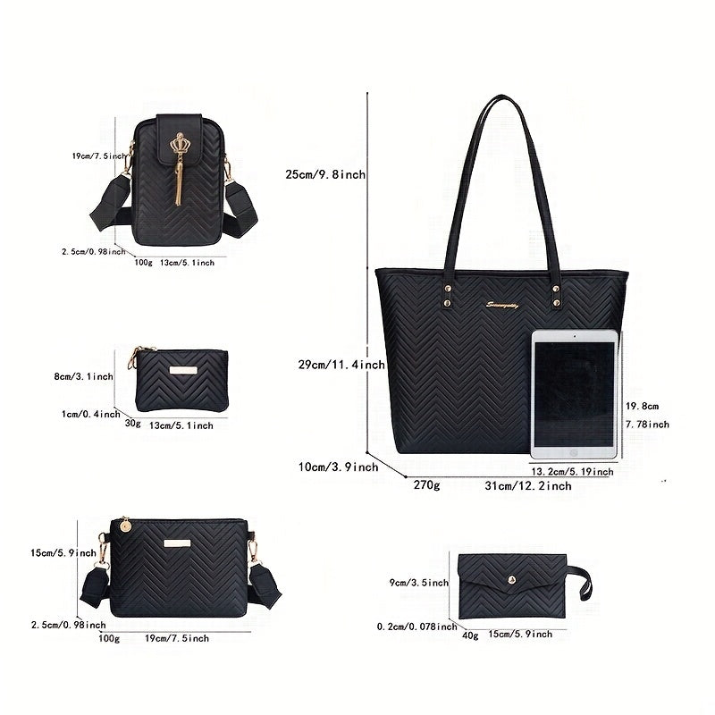 Zestaw torebek 5szt.