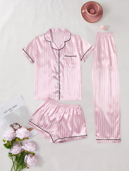 Zestaw piżam z guzikami