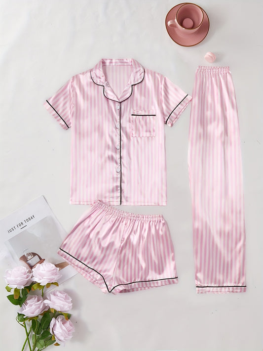 Zestaw piżam z guzikami