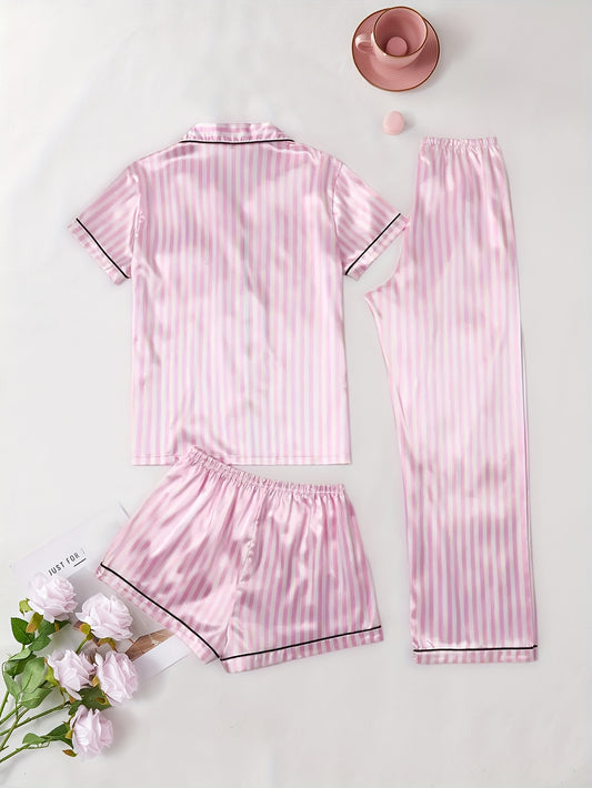 Zestaw piżam z guzikami