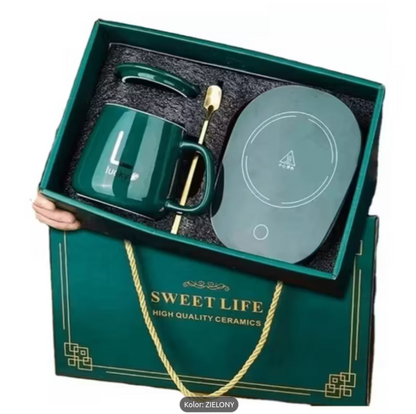 Kubek z podgrzewaczem