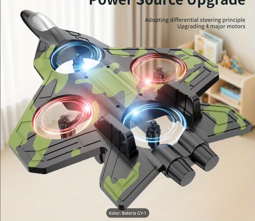 Dron myśliwiec akrobatyczny