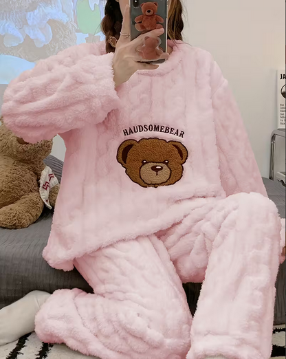 Piżama miś komplet