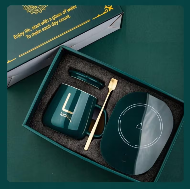 Kubek z podgrzewaczem