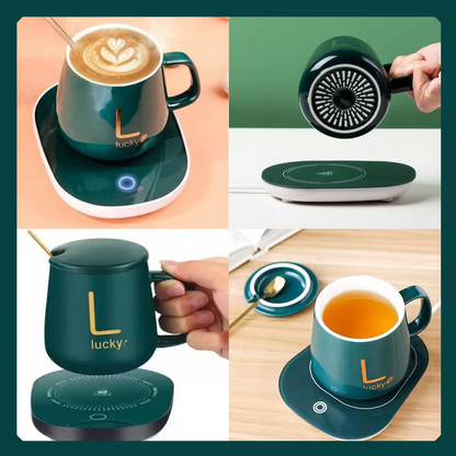 Kubek z podgrzewaczem