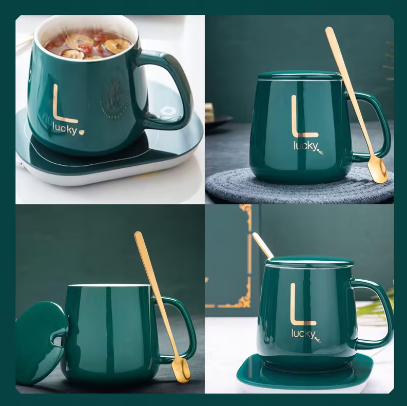 Kubek z podgrzewaczem