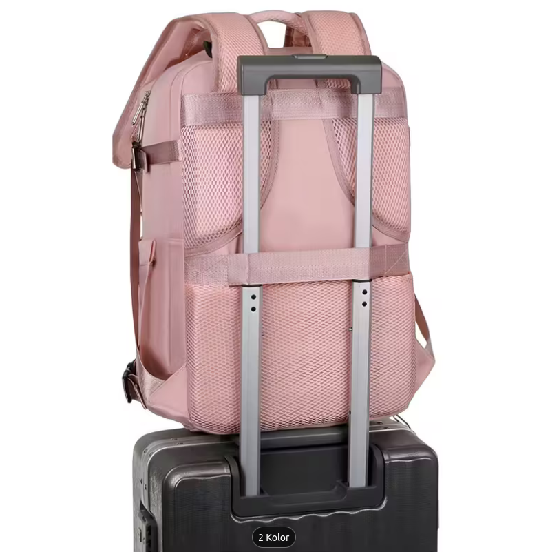 Plecak do samolotu RYANAIR - różowy