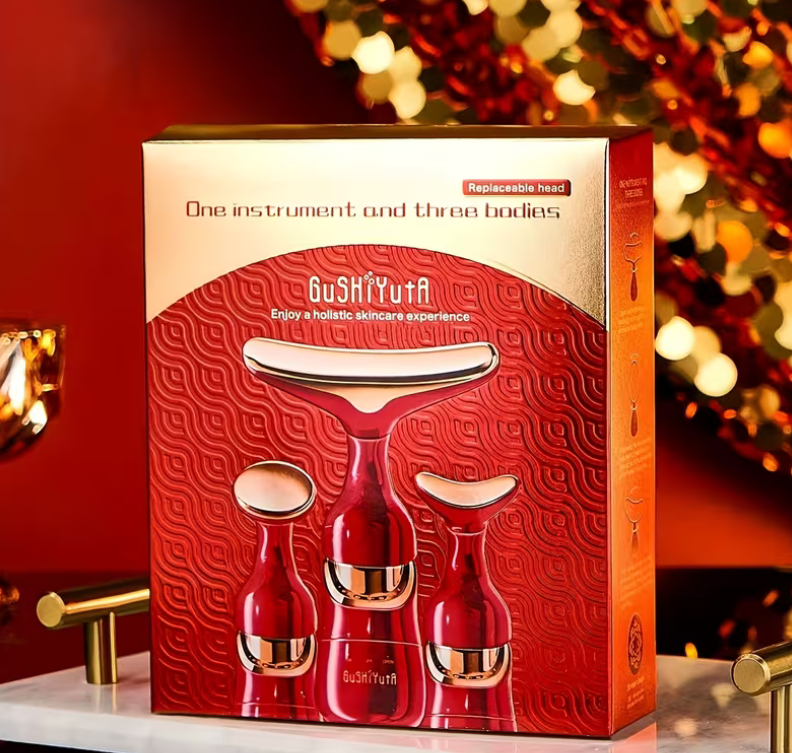 Masażer Całego Ciała z Wibracjami - czerwony