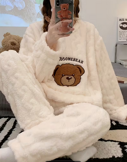 Piżama miś komplet