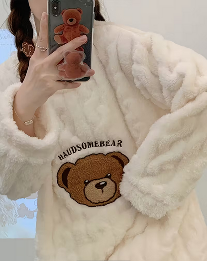 Piżama miś komplet