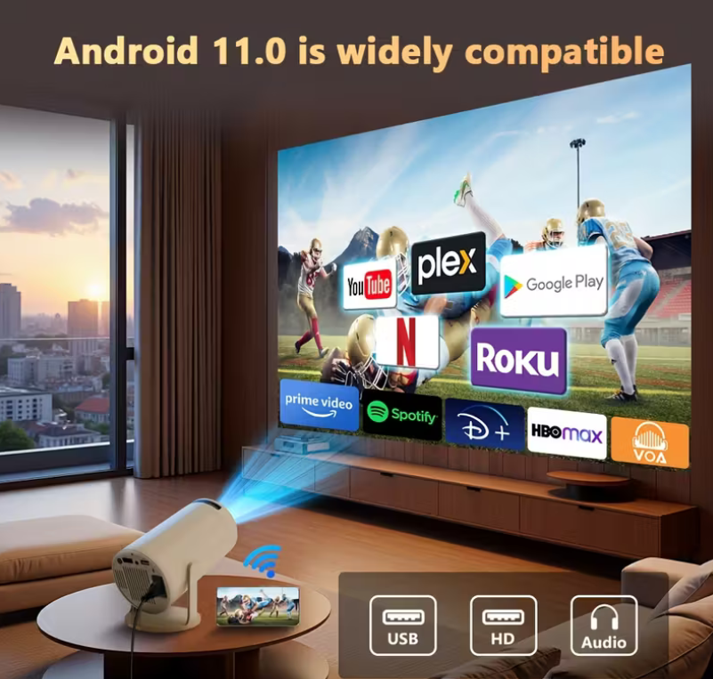 Projektor PRO Android obrotowy