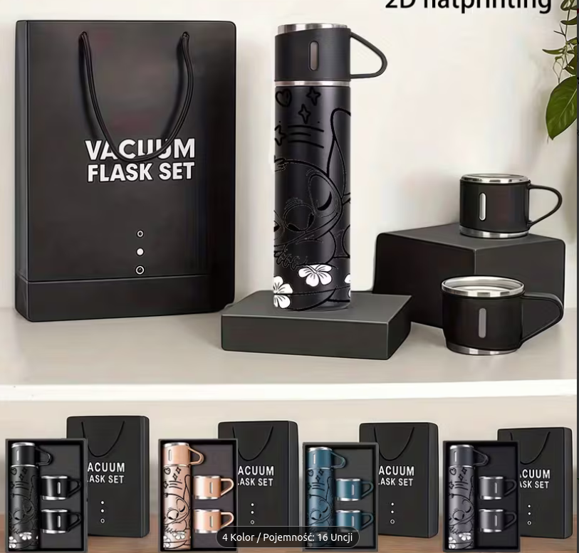 Zestaw termos ze stali nierdzewnej Sitch - 4 kolory