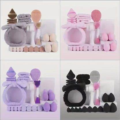 Zestaw 22szt. do oczyszczania twarzy